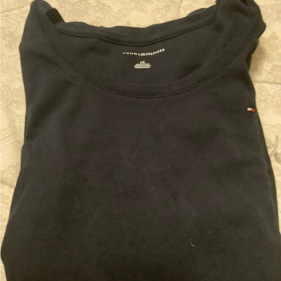 Tommy Hilfiger Large navy blue top - Picture 2 of 3